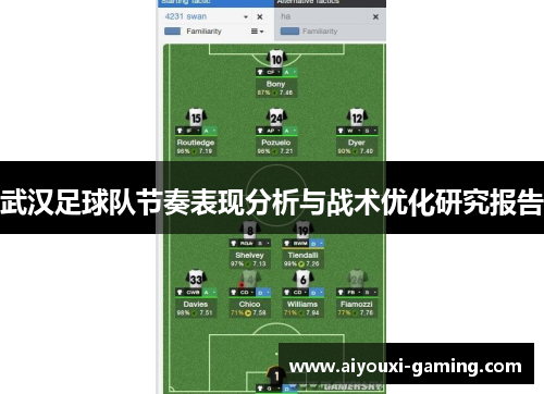 武汉足球队节奏表现分析与战术优化研究报告
