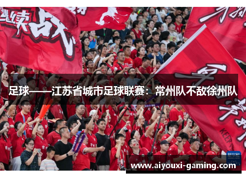 足球——江苏省城市足球联赛：常州队不敌徐州队
